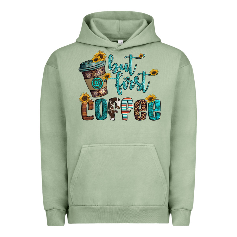 But First Coffee Urban Hoodie by Artiststas | Teevron