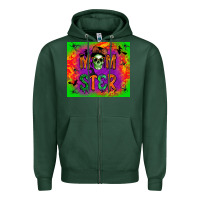 Sports Green Momster Tumbler Zipper Hoodie - BundleAndBundleShop