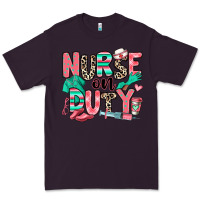 Plum nurse on duty Premium Tee - RanaPortraitStore