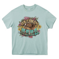 Arona southern nana western flowers Heavy Core Tee - NancyCooperArtShop
