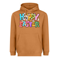 Meerkat Hoppy Easter Heavyweight Hoodie - CowhideDigitalArt