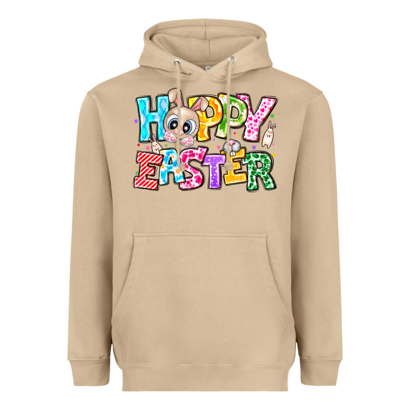 Hoppy Easter Heavyweight Hoodie by CowhideDigitalArt | Teevron