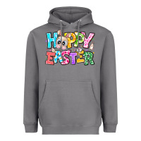 Storm Hoppy Easter Heavyweight Hoodie - CowhideDigitalArt