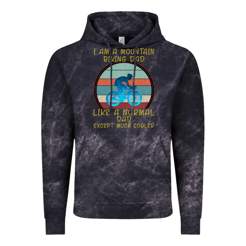 I Am A Mountain Biking Dad Vintage Hoodie by Bettercallsaul | Teevron