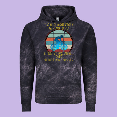 I Am A Mountain Biking Dad Vintage Hoodie Designed By Bettercallsaul