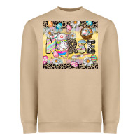 Mushroom Easter Nurse Easter Day Heavyweight Sweatshirt - CowGirlArtShop