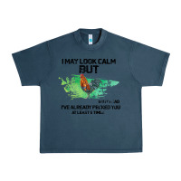 Midnight Navy rooster Urban Heavy Tee - Bettercallsaul