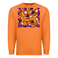 Carrot Candy Pattern Premium Sweatshirt - CowhideDigitalArt