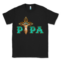 Black Papa Jesus with Cross Classic Tee - Bettercallsaul
