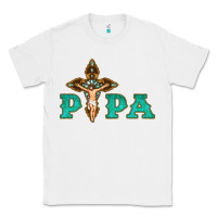 White Papa Jesus with Cross Classic Tee - Bettercallsaul