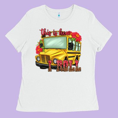 This Is How I Roll Ladies Tee Designed By Nancycooperartshop