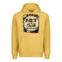 Antique Gold Brave mom from son up to son down Mother's Day Premium Hoodie - FaDigitalArtStudio