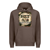 Coffee Brave mom from son up to son down Mother's Day Premium Hoodie - FaDigitalArtStudio