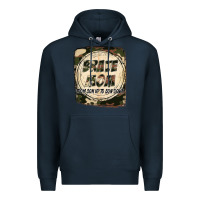 Navy Brave mom from son up to son down Mother's Day Premium Hoodie - FaDigitalArtStudio