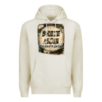 Oatmeal Heather Brave mom from son up to son down Mother's Day Premium Hoodie - FaDigitalArtStudio