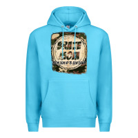Ocean Blue Brave mom from son up to son down Mother's Day Premium Hoodie - FaDigitalArtStudio