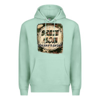 Seafoam Brave mom from son up to son down Mother's Day Premium Hoodie - FaDigitalArtStudio