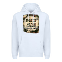White Brave mom from son up to son down Mother's Day Premium Hoodie - FaDigitalArtStudio