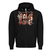 Take Me Out To The Ball Game Zipper Hoodie | Teevron