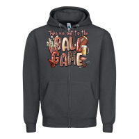 Smoke take me out to the ball game Zipper Hoodie - FaDigitalArtStudio
