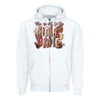 White take me out to the ball game Zipper Hoodie - FaDigitalArtStudio