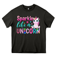 Asphalt sparkle like a unicorn Heavy Core Tee - NancyCooperArtShop
