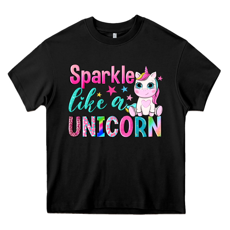 Sparkle Like A Unicorn Heavy Core Tee by NancyCooperArtShop | Teevron
