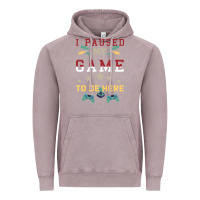 Vintage Zinc I Paused My Game To Be Here Vintage Hoodie - Bettercallsaul