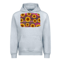 Heather Grey cinco de mayo sunflower background Urban Hoodie - Artiststas
