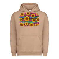 Pigment Burro cinco de mayo sunflower background Urban Hoodie - Artiststas