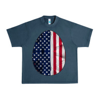 Midnight Navy AMERICAN FLAG Urban Heavy Tee - Bettercallsaul