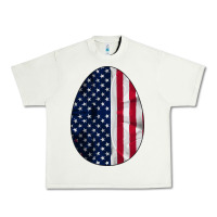 Pistachio AMERICAN FLAG Urban Heavy Tee - Bettercallsaul