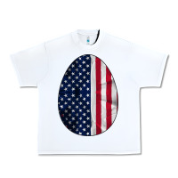 White AMERICAN FLAG Urban Heavy Tee - Bettercallsaul