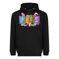 Black Love Easter Heavyweight Hoodie - CowhideDigitalArt