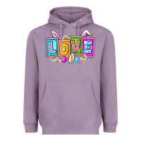 Lavender Love Easter Heavyweight Hoodie - CowhideDigitalArt