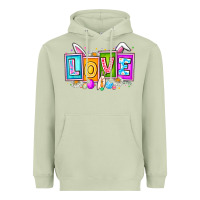 Matcha Love Easter Heavyweight Hoodie - CowhideDigitalArt