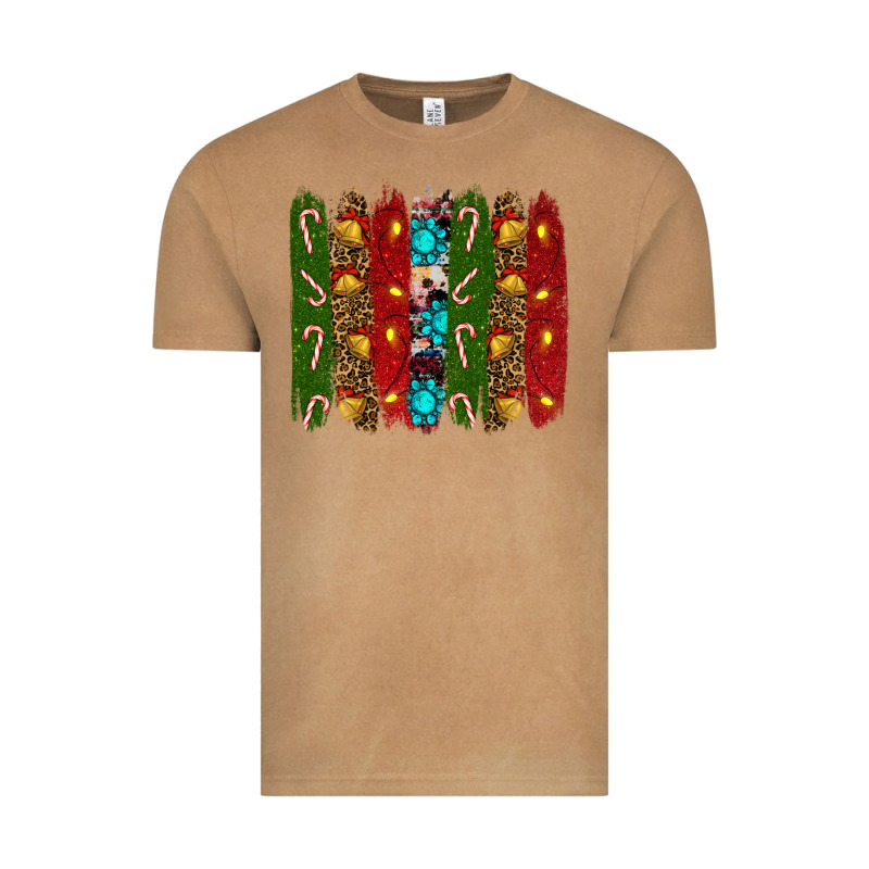 Christmas Brushstrokes Vintage Tee by RanaPortraitStore | Teevron