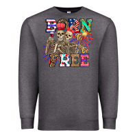 Charcoal Heather boy grandma Premium Sweatshirt - CowhideDigitalArt