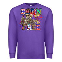 Purple boy grandma Premium Sweatshirt - CowhideDigitalArt