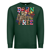 Sports Green boy grandma Premium Sweatshirt - CowhideDigitalArt