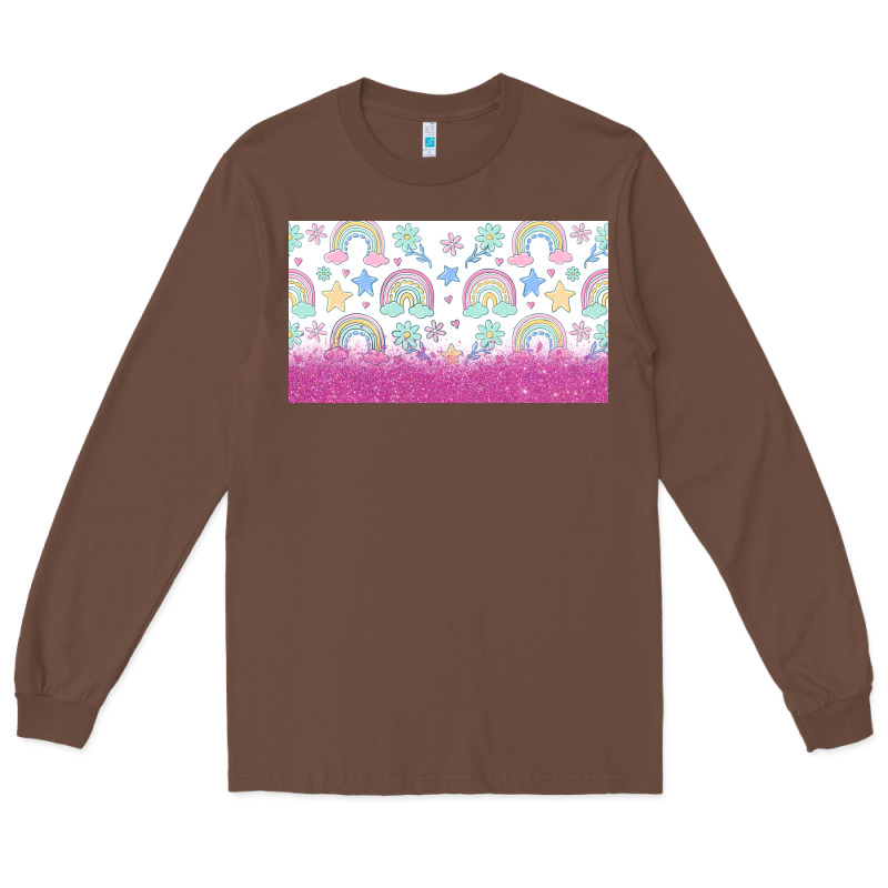 Doodle Doodle Rainbow Long Sleeve Tee by TumblerDesignByShophia | Teevron