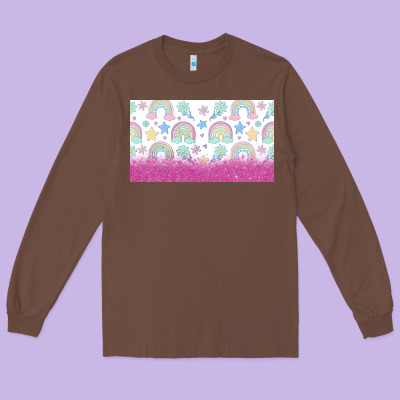 Doodle Doodle Rainbow Long Sleeve Tee Designed By Tumblerdesignbyshophia