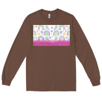 Chestnut doodle doodle rainbow Long Sleeve Tee - TumblerDesignByShophia