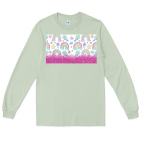 Matcha doodle doodle rainbow Long Sleeve Tee - TumblerDesignByShophia