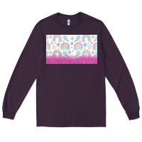 Plum doodle doodle rainbow Long Sleeve Tee - TumblerDesignByShophia