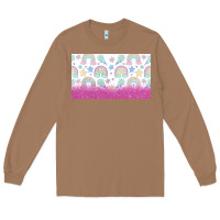 Toasted Coconut doodle doodle rainbow Long Sleeve Tee - TumblerDesignByShophia