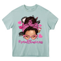 Arona small business messy bun Heavy Core Tee - NancyCooperArtShop
