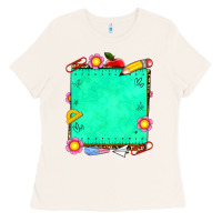 Bone school add your own text Ladies Tee - NancyCooperArtShop
