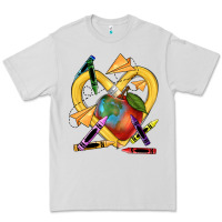 Dove Grey heart pencil Premium Tee - NancyCooperArtShop