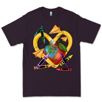 Plum heart pencil Premium Tee - NancyCooperArtShop